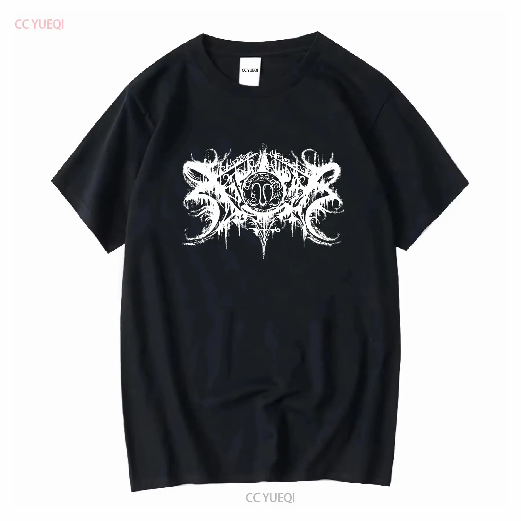 Streetwear Brand Tees - XASTHUR Yepyeni T Gömlek Black Metal