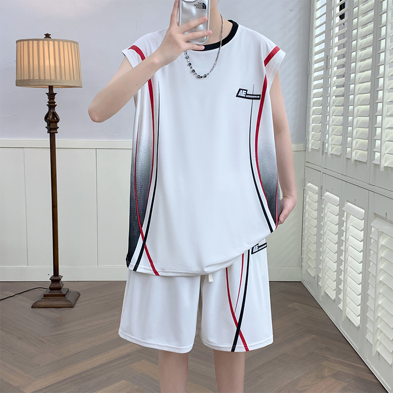Streetwear Zipper - Erkek Günlük 2 Parça Spor Giyim