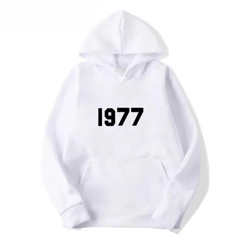 1977 Yeni Baskılı Unisex Kapüş - Fear Of God Essential incelemesi ve fiyatı