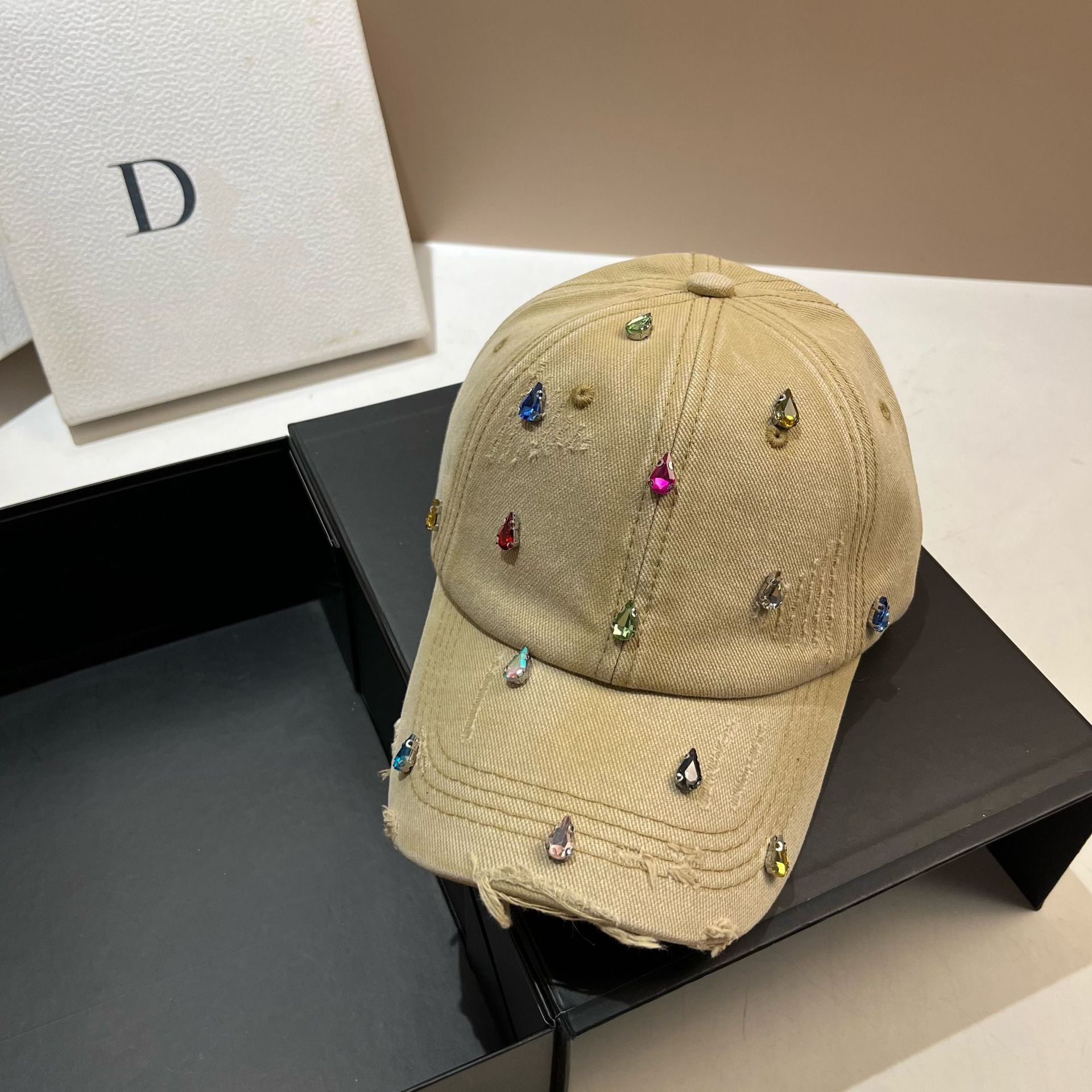 Lüks Rhinestone Pamuk Yıkanmış - Streetwear Brand Beanie incelemesi ve fiyatı