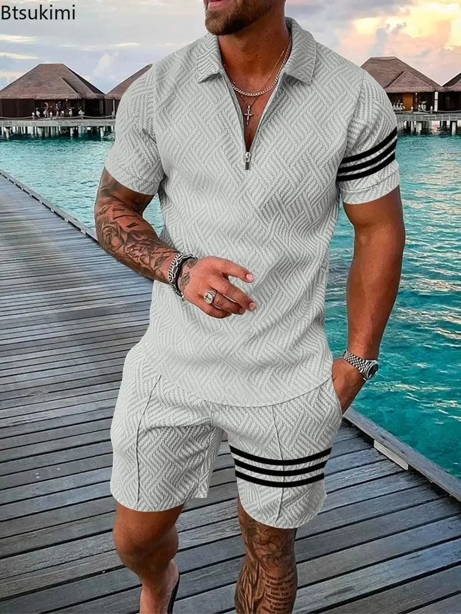 2026 erkek yaz şort setleri bü - Streetwear Zipper incelemesi ve fiyatı